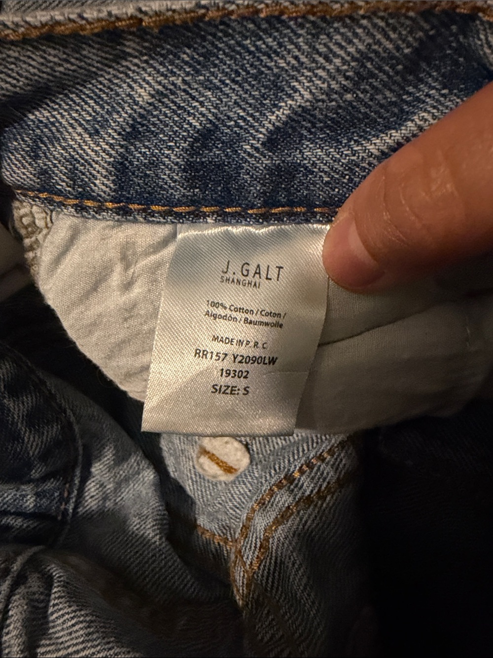 Brandy Melville Light Blue Wide-Leg Jeans